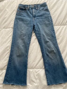 Madewell Light Blue Skinny Flare Jeans